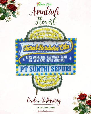 Papan Bunga Duka di X Koto Diatas