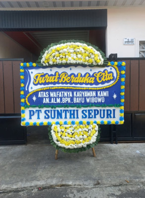 Papan Bunga Duka di X Koto Diatas