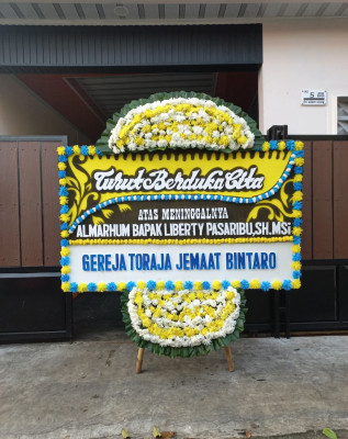 Papan Bunga Duka di X Koto Diatas