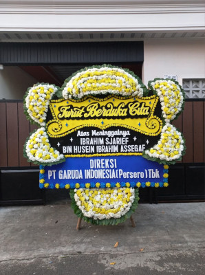 Papan Bunga Duka di X Koto Diatas